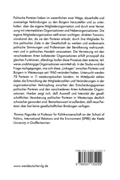 Produktbild: Parteiorganisation im Wandel