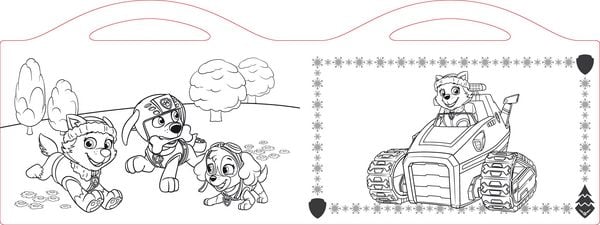 Produktbild: PAW Patrol Malbuch mit über 100 Stickern