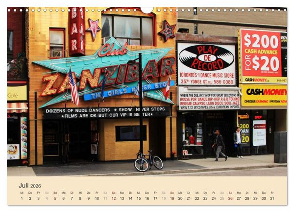 Produktbild: Toronto - Metropole in Ostkanada (Wandkalender 2026 DIN A3 quer), CALVENDO Monatskalender