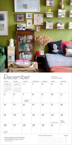 Produktbild: A Calendar for Book Lovers Wall Calendar 2027