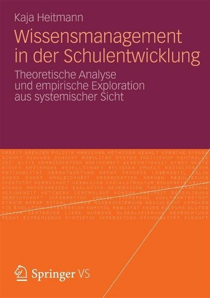 Produktbild: Wissensmanagement in der Schulentwicklung