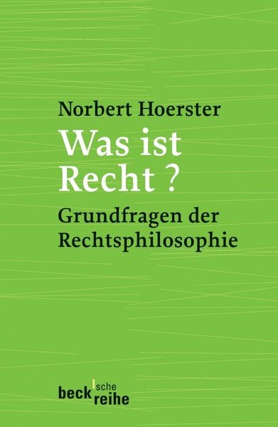 Produktbild: Was ist Recht?
