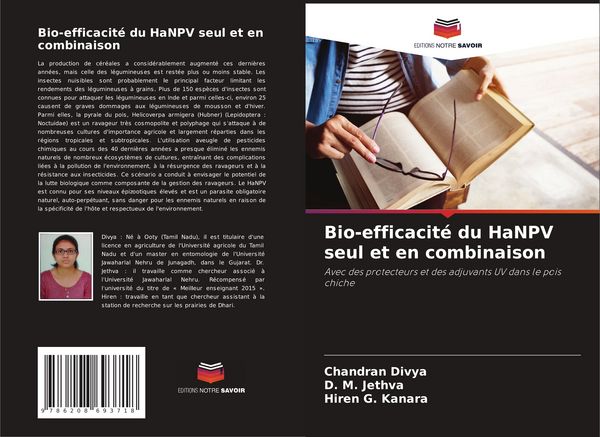 Produktbild: Bio-efficacit&eacute; du HaNPV seul et en combinaison