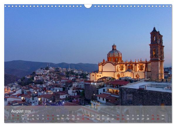 Produktbild: Bekanntes und Unbekanntes MEXIKO (Wandkalender 2026 DIN A3 quer), CALVENDO Monatskalender