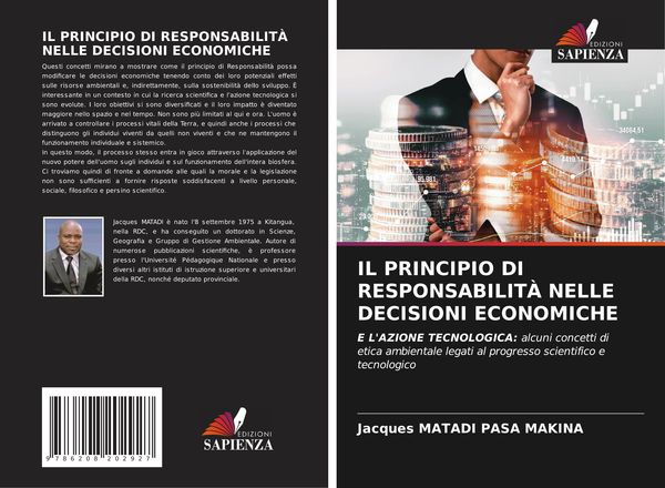 Produktbild: Il Principio Di Responsabilit&agrave; Nelle Decisioni Economiche