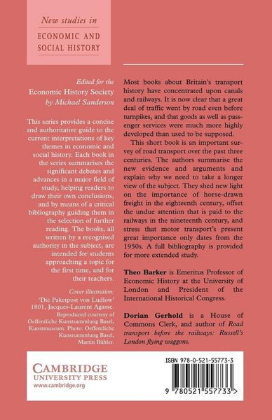 Produktbild: The Rise and Rise of Road Transport, 1700 1990