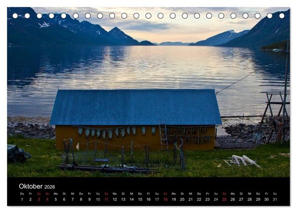 Produktbild: Norwegen - Faszination des Nordens (Tischkalender 2026 DIN A5 quer), CALVENDO Monatskalender