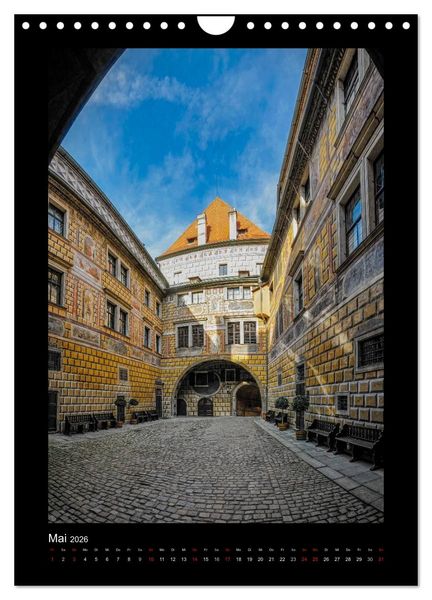 Produktbild: Cesky Krumlov Krumau (Wandkalender 2026 DIN A4 hoch), CALVENDO Monatskalender