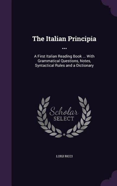 Produktbild: The Italian Principia ...
