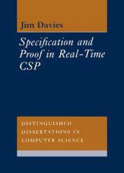 Produktbild: Specification and Proof in Real Time CSP