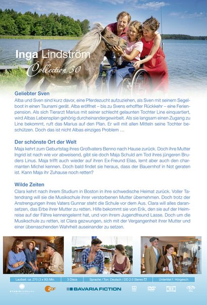 Produktbild: Inga Lindstr&ouml;m Collection 30 [3 DVDs]