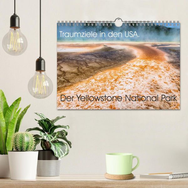 Produktbild: Traumziele in den USA. Der Yellowstone National Park (Wandkalender 2026 DIN A4 quer), CALVENDO Monatskalender