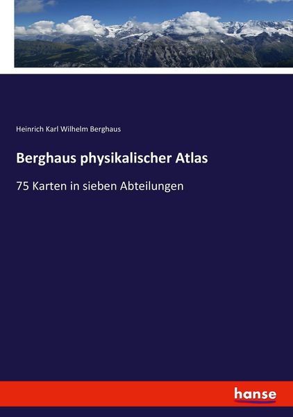 Produktbild: Berghaus physikalischer Atlas