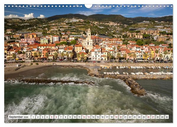 Produktbild: Die Italienische Riviera - Ligurien (Wandkalender 2026 DIN A3 quer), CALVENDO Monatskalender
