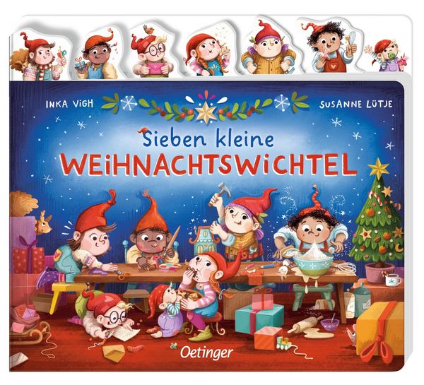 Produktbild: Sieben kleine Weihnachtswichtel