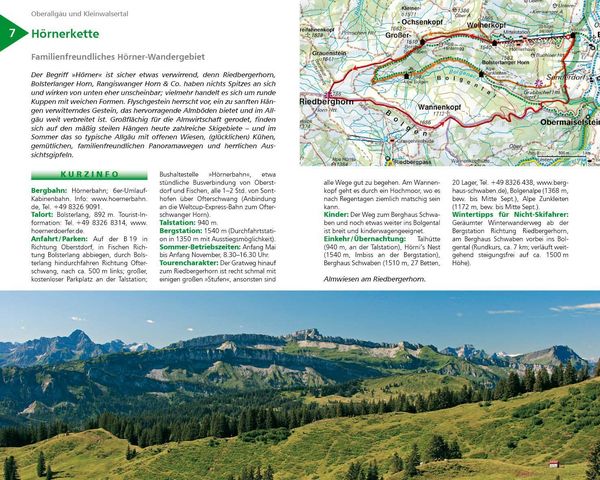 Produktbild: ROTHER Wanderbuch Seilbahn-Wanderungen Allg&auml;u