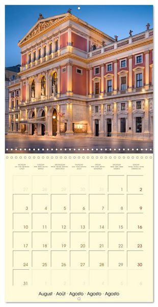 Produktbild: Beautiful Vienna (Wall Calendar 2026 12 &times; 12 Inch) CALVENDO 12 Month Wall Calendar