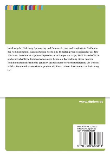 Produktbild: Sporteventsponsoring
