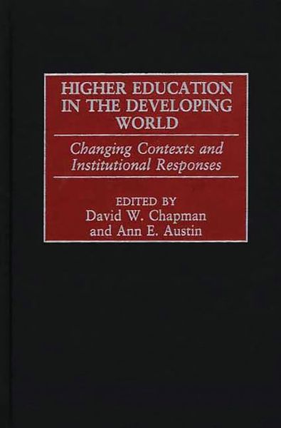 Produktbild: Higher Education in the Developing World
