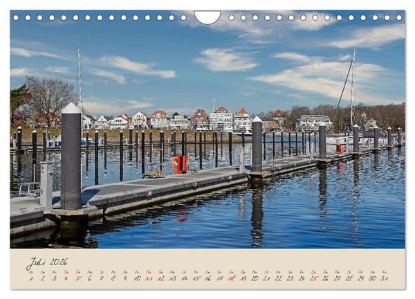 Produktbild: Liebenswertes Travem&uuml;de (Wandkalender 2026 DIN A4 quer), CALVENDO Monatskalender