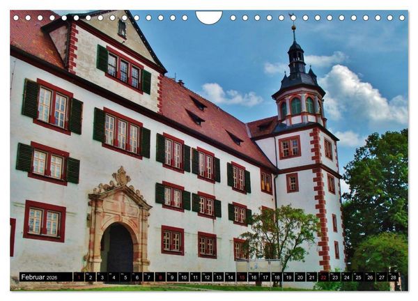 Produktbild: Burgen- und Schl&ouml;sserreise durch Deutschland (Wandkalender 2026 DIN A4 quer), CALVENDO Monatskalender