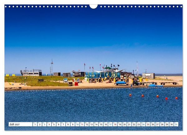 Produktbild: Die deutsche Nordseek&uuml;ste (Wandkalender 2027 DIN A3 quer), CALVENDO Monatskalender
