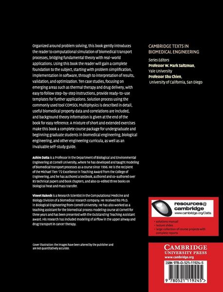 Produktbild: An Introduction to Modeling of Transport Processes