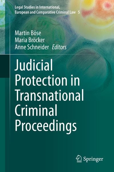 Produktbild: Judicial Protection in Transnational Criminal Proceedings
