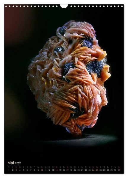Produktbild: ZAUBERHAFTE MINERALIEN designed by nature (Wandkalender 2026 DIN A3 hoch), CALVENDO Monatskalender