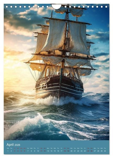 Produktbild: Weathering a Storm (Wall Calendar 2026 DIN A4 portrait), CALVENDO 12 Month Wall Calendar