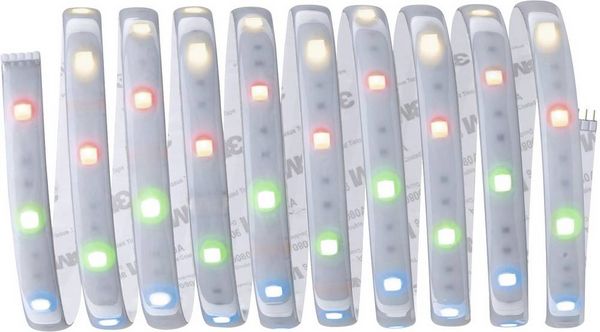Produktbild: Paulmann MaxLED Basic RGB 79881 LED-Streifen-Basisset mit Stecker 24V 3m Warmwei&szlig; 1St.