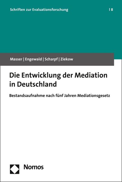 Produktbild: Die Entwicklung der Mediation in Deutschland