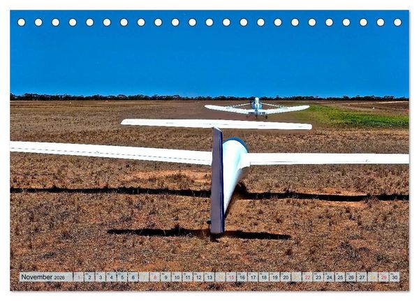 Produktbild: Segelfliegen - wie ein Vogel (Tischkalender 2026 DIN A5 quer), CALVENDO Monatskalender