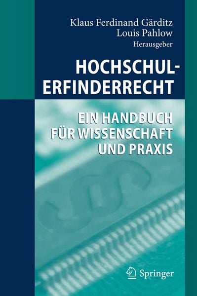 Produktbild: Hochschulerfinderrecht