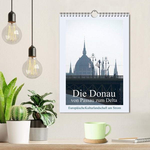 Produktbild: Die Donau von Passau zum Delta (Wandkalender 2026 DIN A4 hoch), CALVENDO Monatskalender