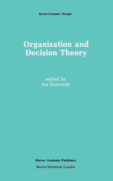 Produktbild: Organization and Decision Theory