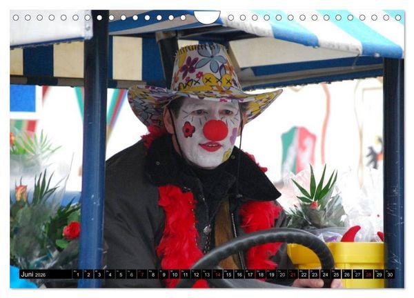 Produktbild: K&ouml;lner Karneval - das ganze Jahr! (Wandkalender 2026 DIN A4 quer), CALVENDO Monatskalender
