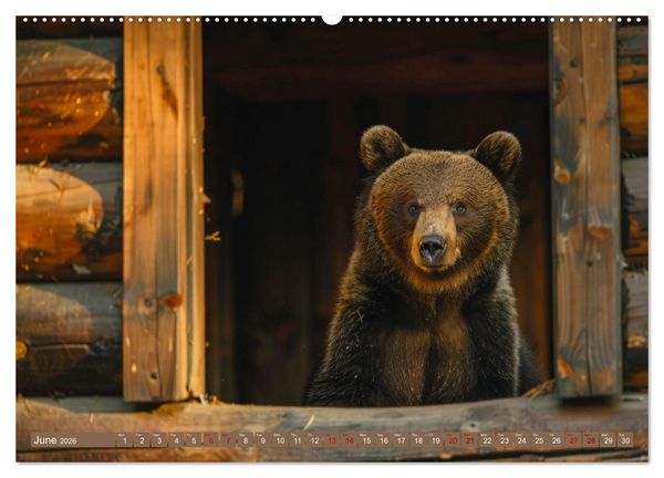 Produktbild: Bears Kingdom (Wall Calendar 2026 DIN A2 landscape), CALVENDO 12 Month Wall Calendar