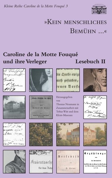 Produktbild: "Kein menschliches Bem&uuml;hn..." - Caroline de la Motte Fouqu&eacute; und ihre Verleger