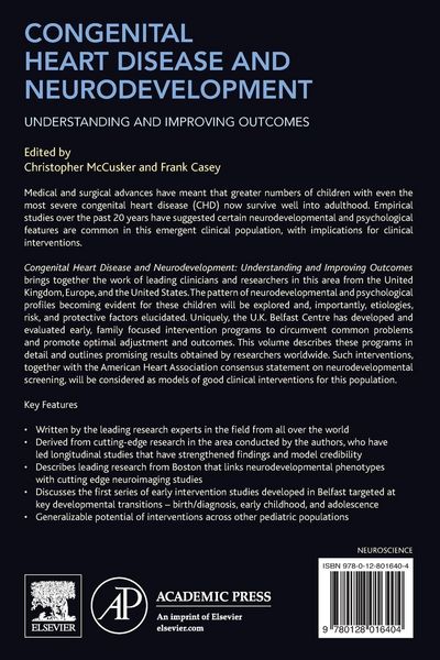 Produktbild: Congenital Heart Disease and Neurodevelopment