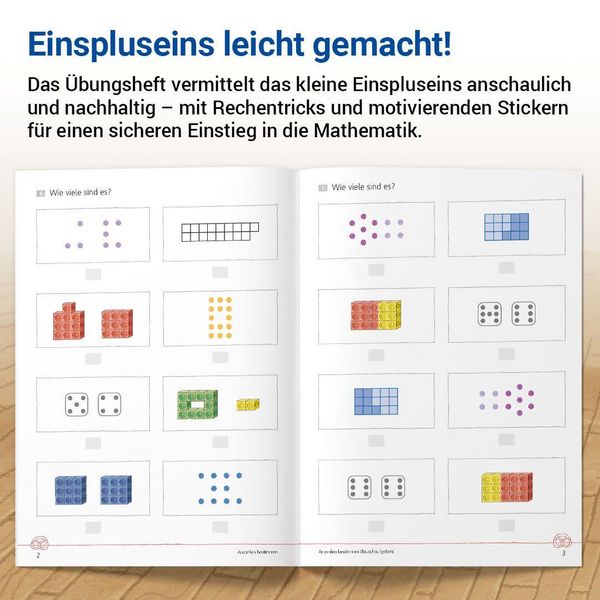 Produktbild: Das &Uuml;bungsheft Mathematik - Kleines Einspluseins