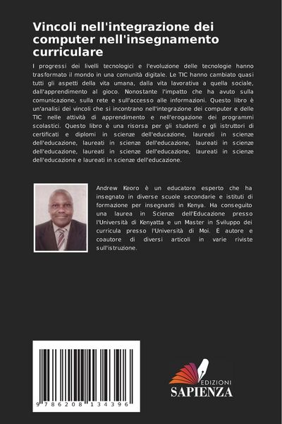 Produktbild: Vincoli nell'integrazione dei computer nell'insegnamento curriculare
