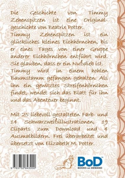 Produktbild: Die Geschichte von Timmy Zehenspitzen (inklusive Ausmalbilder und Cliparts zum Download)