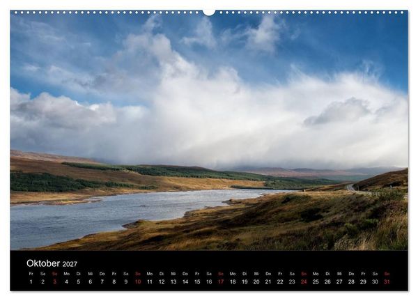 Produktbild: Schottland Landschaften (Wandkalender 2027 DIN A2 quer), CALVENDO Monatskalender