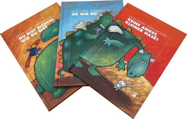 Du bist richtig, wie du bist / So wie du / Keine Angst, kleiner Hase!, Set von Stefan Gemmel, Carl-Auer Verlag GmbH, 978-3-96843-073-7