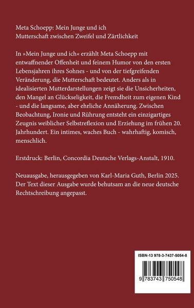 Produktbild: Mein Junge und ich