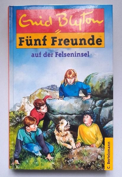 Fünf Freunde 06. Fünf Freunde auf der Felseninsel, Gebundene Ausgabe von Enid Blyton, CBJ