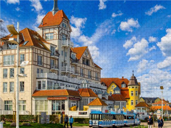 Produktbild: CALVENDO Puzzle K&uuml;hlungsborn Impressionen 1000 Teile Lege-Gr&ouml;&szlig;e 64 x 48 cm Foto-Puzzle Bild von Dirk Meutzner