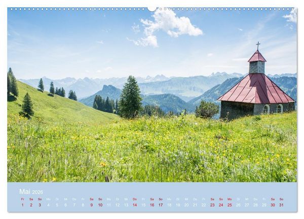Produktbild: Heimweh Allg&auml;u 2026 (Wandkalender 2026 DIN A2 quer), CALVENDO Monatskalender