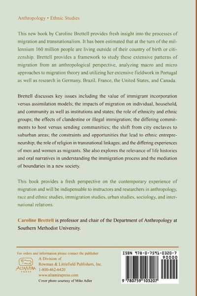 Produktbild: Anthropology and Migration